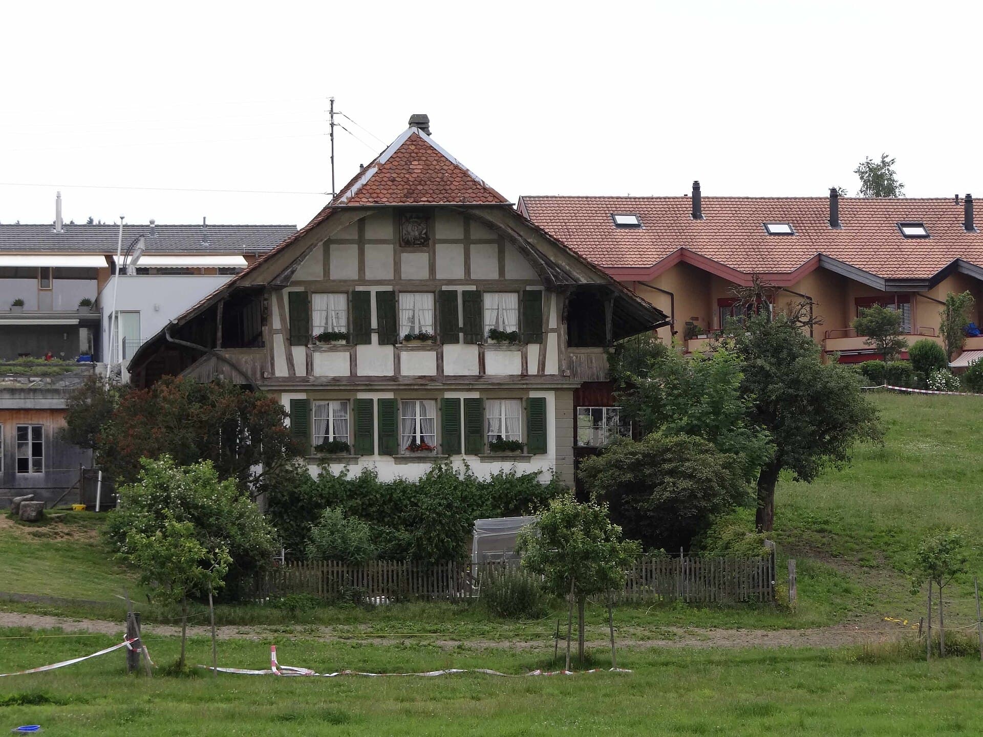Traditional house in Kirchlindach near Bern, near Klinik Südhang